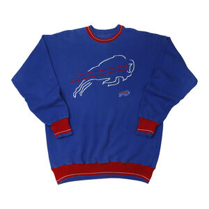 Vintage Buffalo Bills Blue Crewneck Size XL 90s